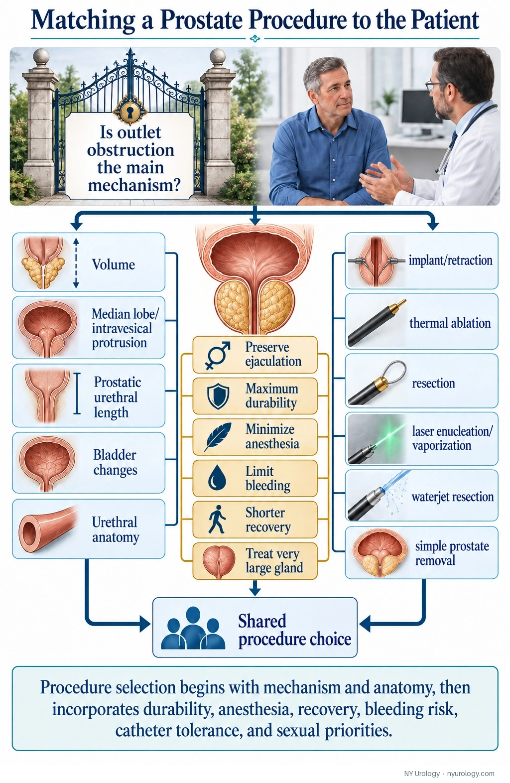 Matching a Prostate Procedure to the Patient
